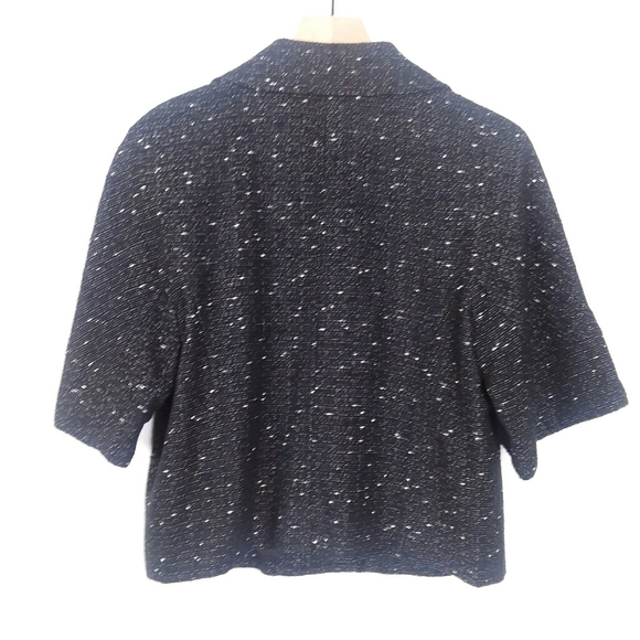 Kenneth Cole tweed moto blazer jacket - Picture 2 of 8